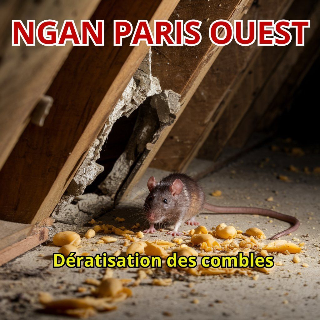 Comment dératiser mes combles dans les yvelines?