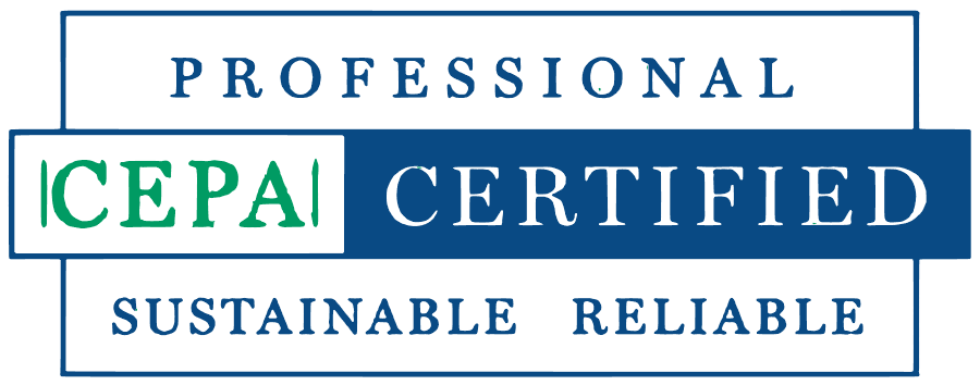 Logo CEPA Certified - certification europeenne EN 16636 pour la lutte antiparasitaire