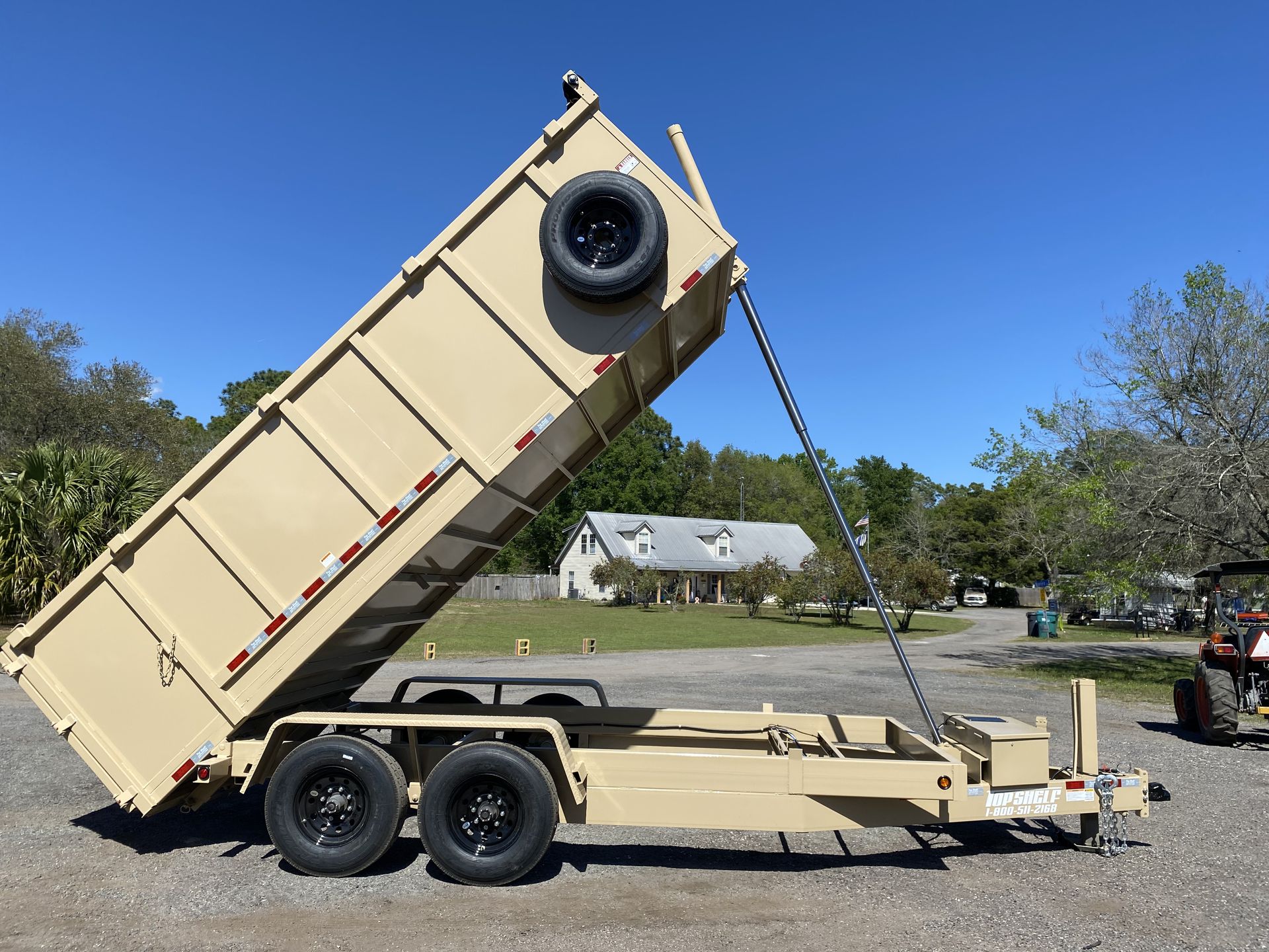 Dump Trailer Specs Jacksonville, FL Top Shelf Trailers