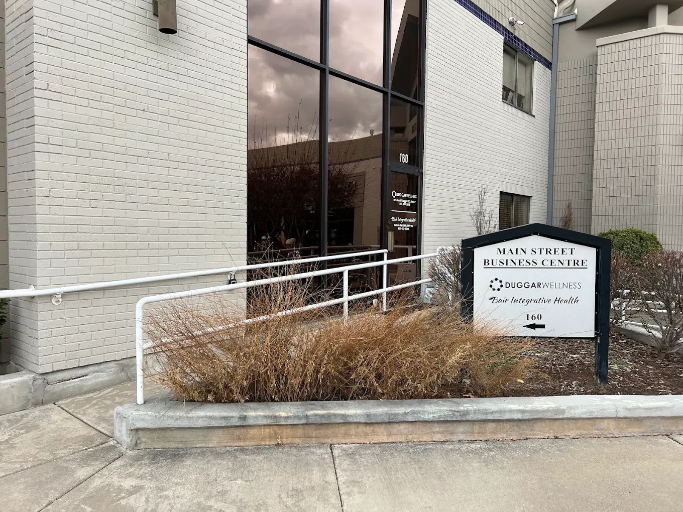 A picture of the front door of Bair Integrative Health.