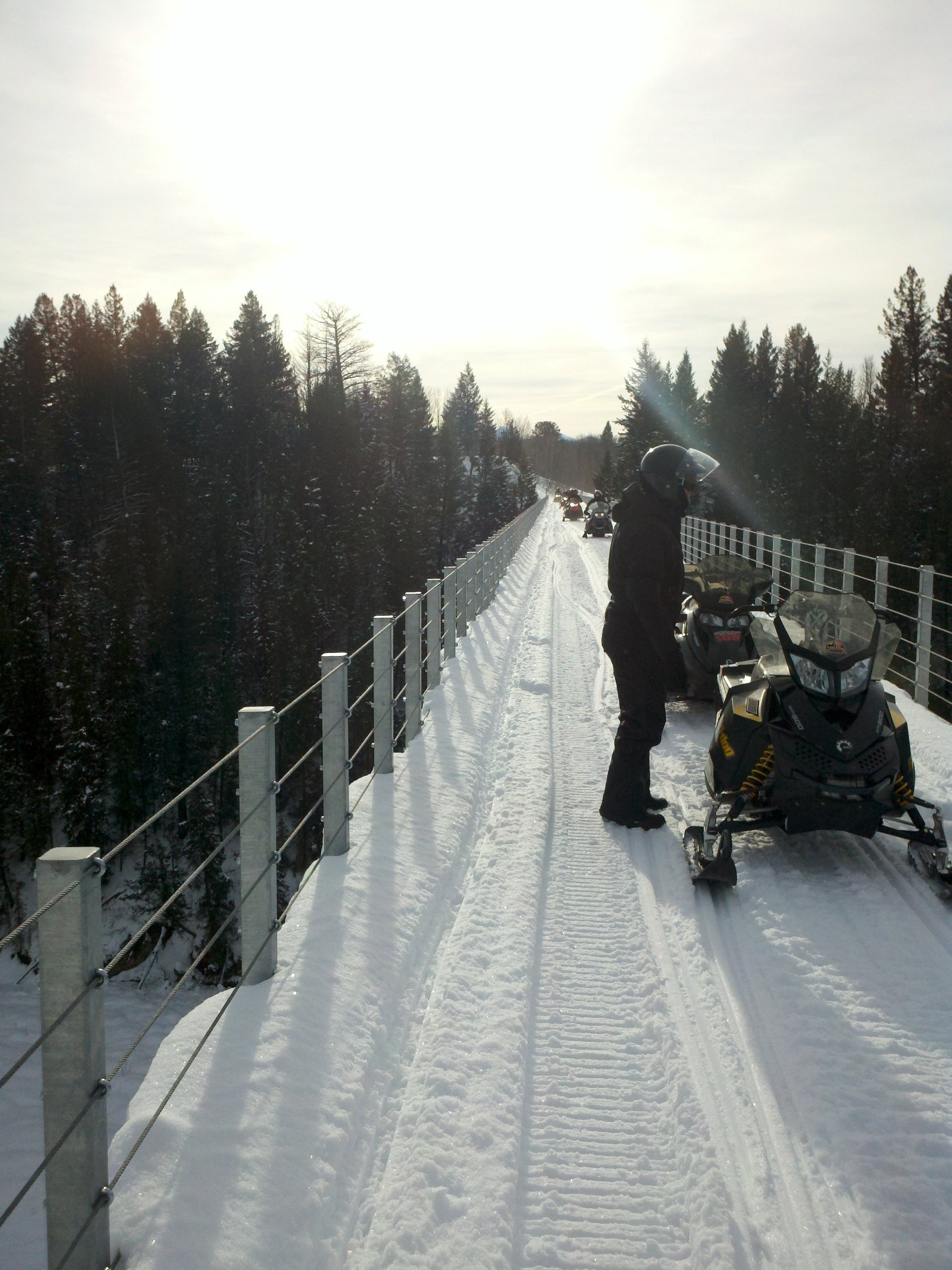 Idaho Snowmobiling Teton Valley Adventures Snowmobile Tours