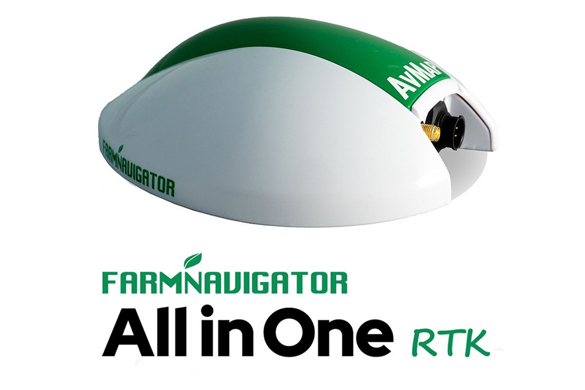 Farmnavigator GNSS- ja RTK-antenni traktorikäyttöön, tarkkaan paikannukseen