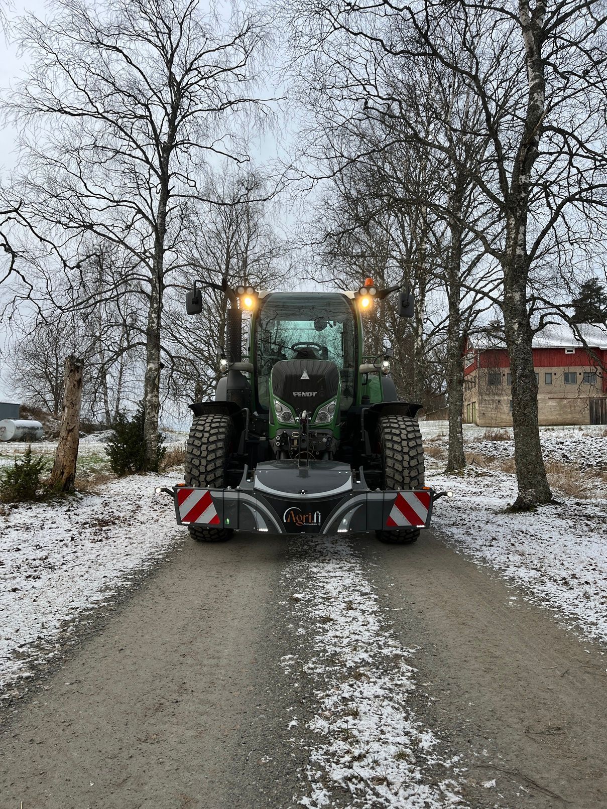 TractorBumper turvapaino traktorin eteen