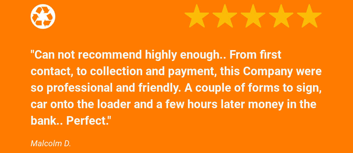 Customer feedback for Benfleet Scrap