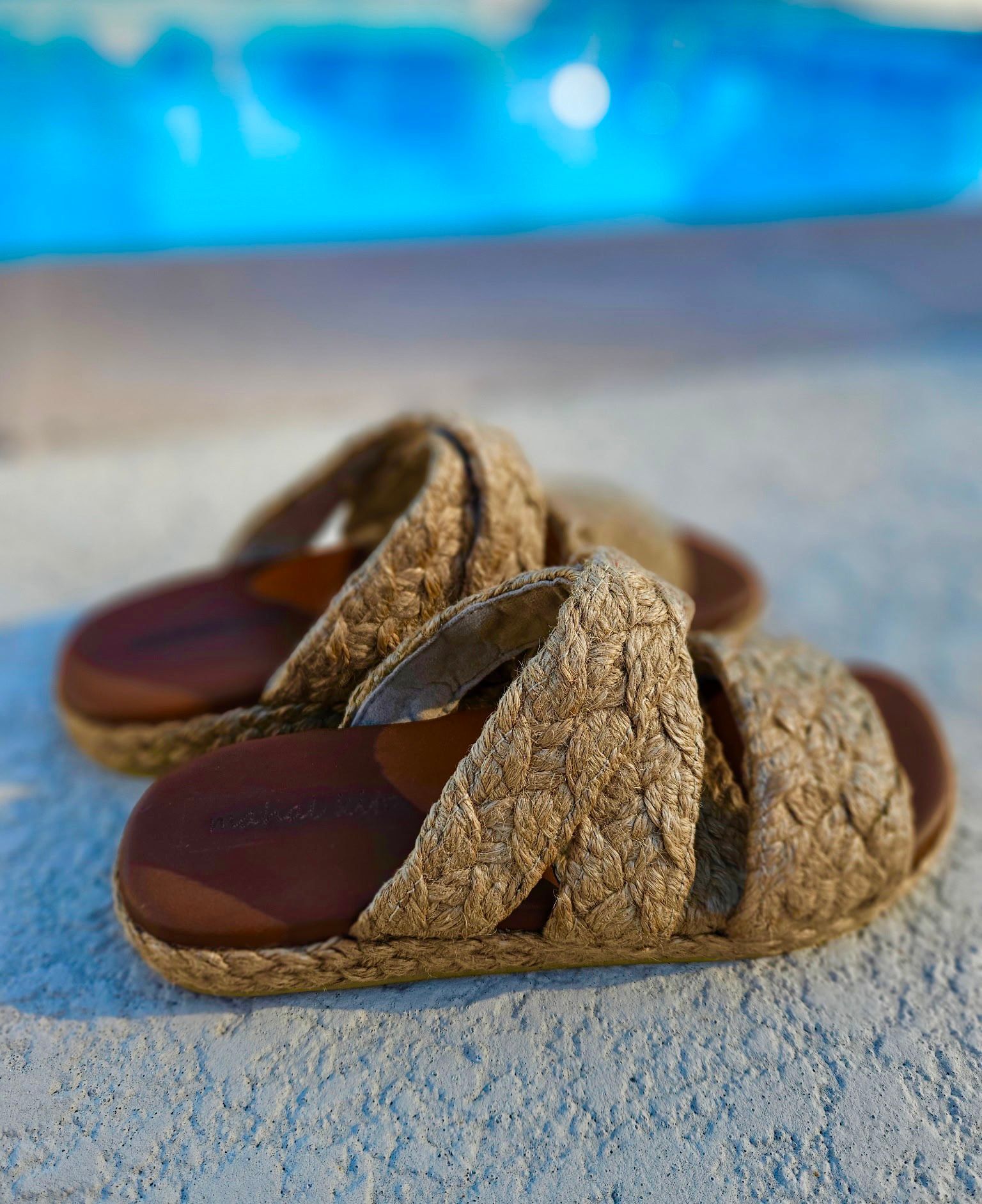 Mahal Kita Footwear Unisex Slip-ons Brown Color