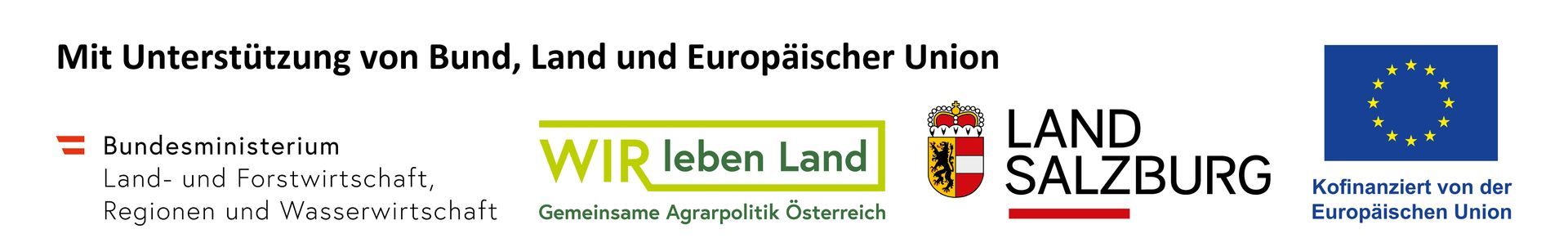 MIt Unterstützung von Bund, Land und Europäischer Union