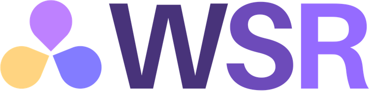 The logo for wsr recruitment training and hr support services
