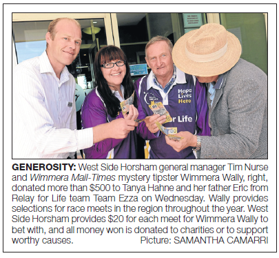 Wimmera Mail-Times – November 10th 2014 News Paper | Horsham, Vic | West Side Horsham