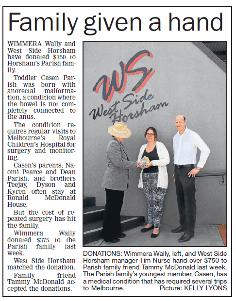 Wimmera Mail-Times – November 10th 2014 News Paper | Horsham, Vic | West Side Horsham
