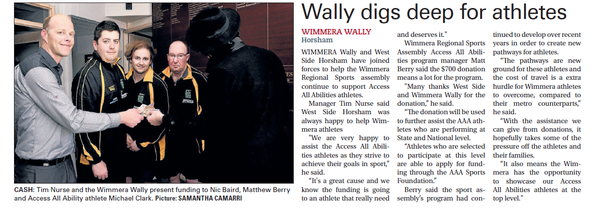 Wimmera Mail-Times – December 27th 2018 News Paper | Horsham, Vic | West Side Horsham