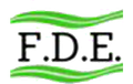 F.D.E. SOFFIERIA VETRO logo
