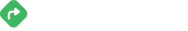 A green arrow pointing to the right on a white background.