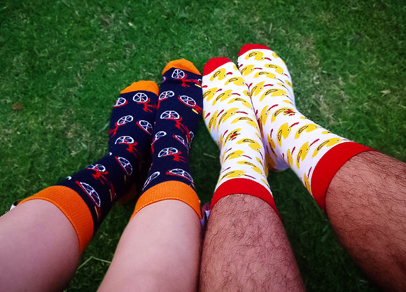 San Jose Socks - Ducks y bicicle Socks