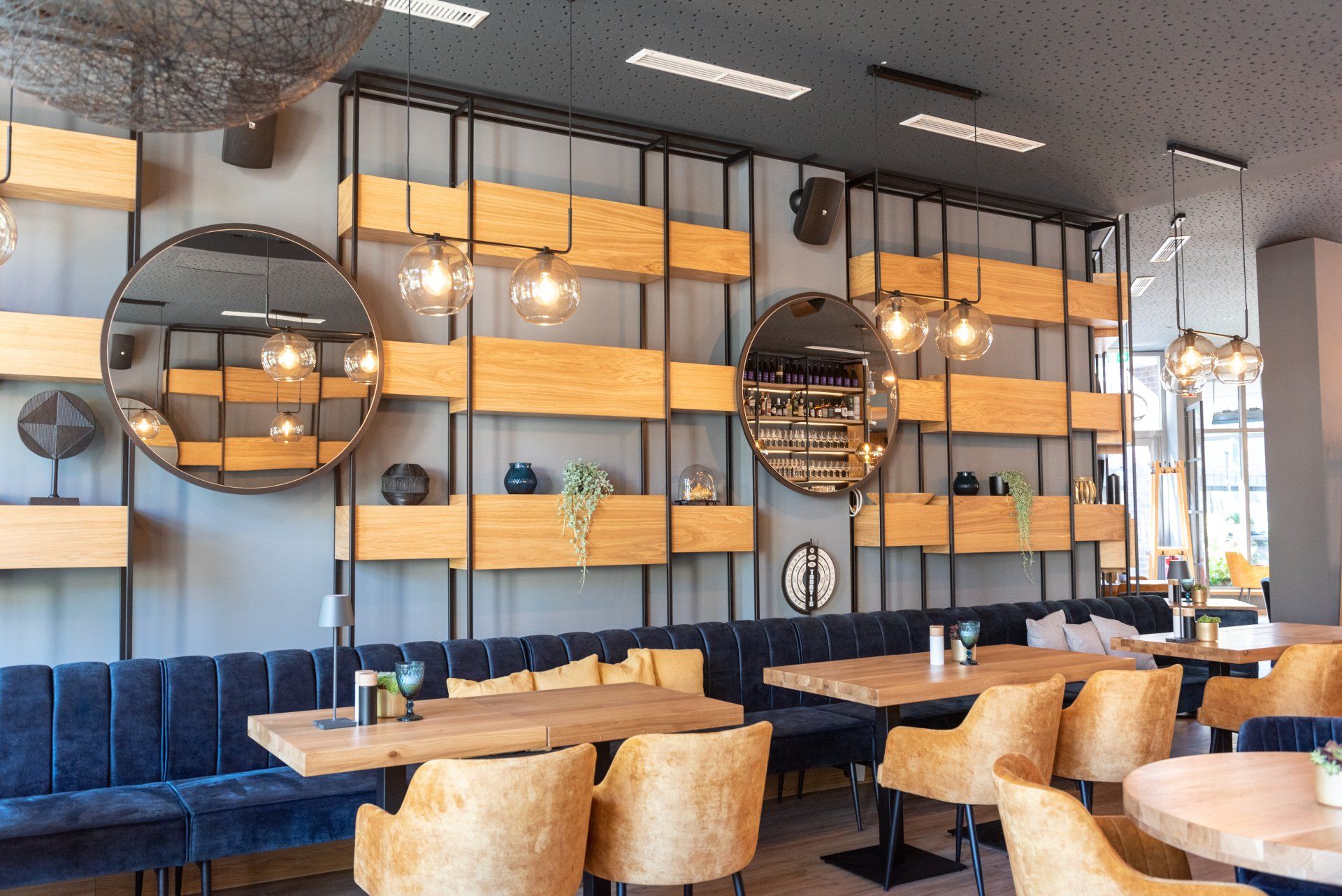 Innenraum der Brasserie Lehrte