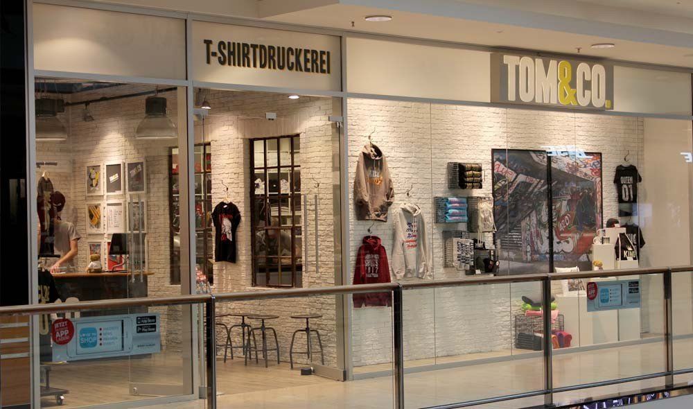 Fassade Tom & Co in der Ernst August Galerie Hannover