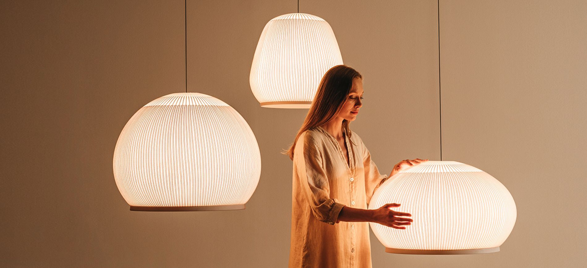 Vibia Knit Pendelleuchten