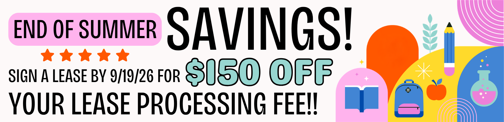 February Rental move-in special