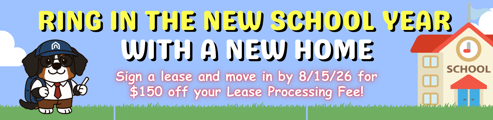 February Rental move-in special