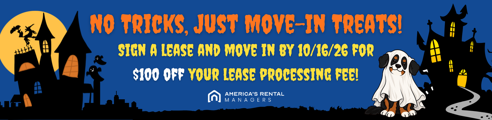 February Rental move-in special