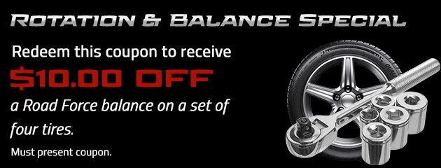 Rotation & Balance Special — Waco, TX — City Tire & Battery