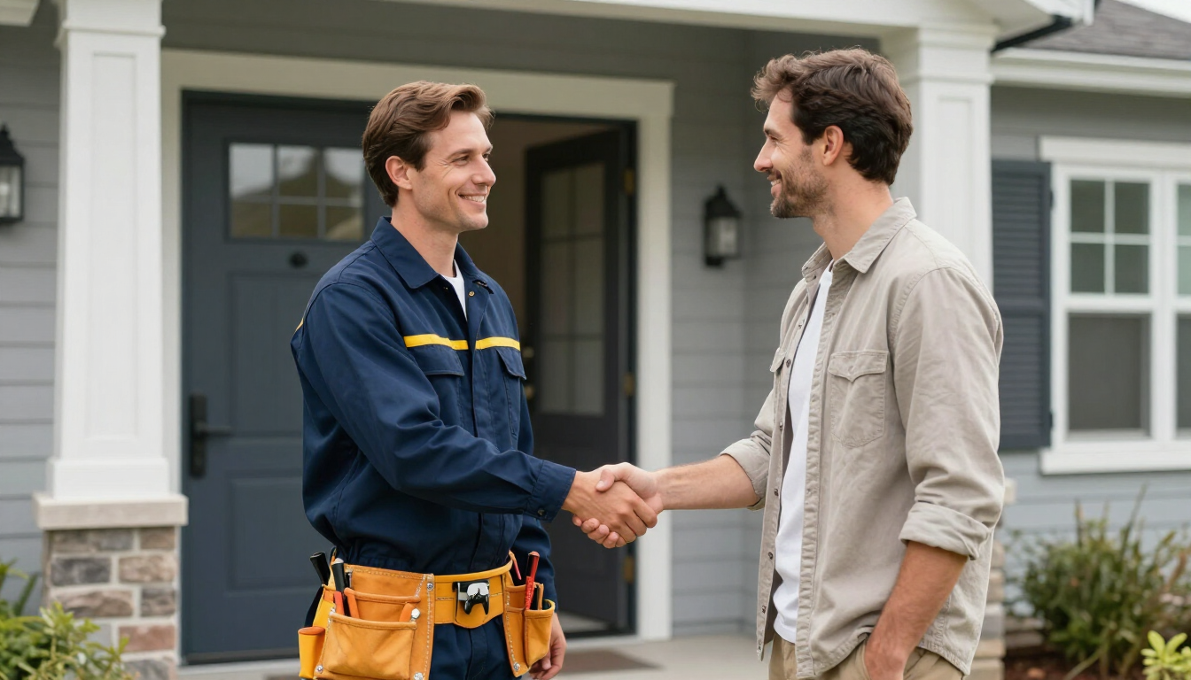 Electrical referral program rewards for residential electrical jobs