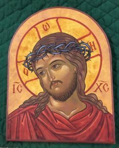 Teaching beginners to paint icons online