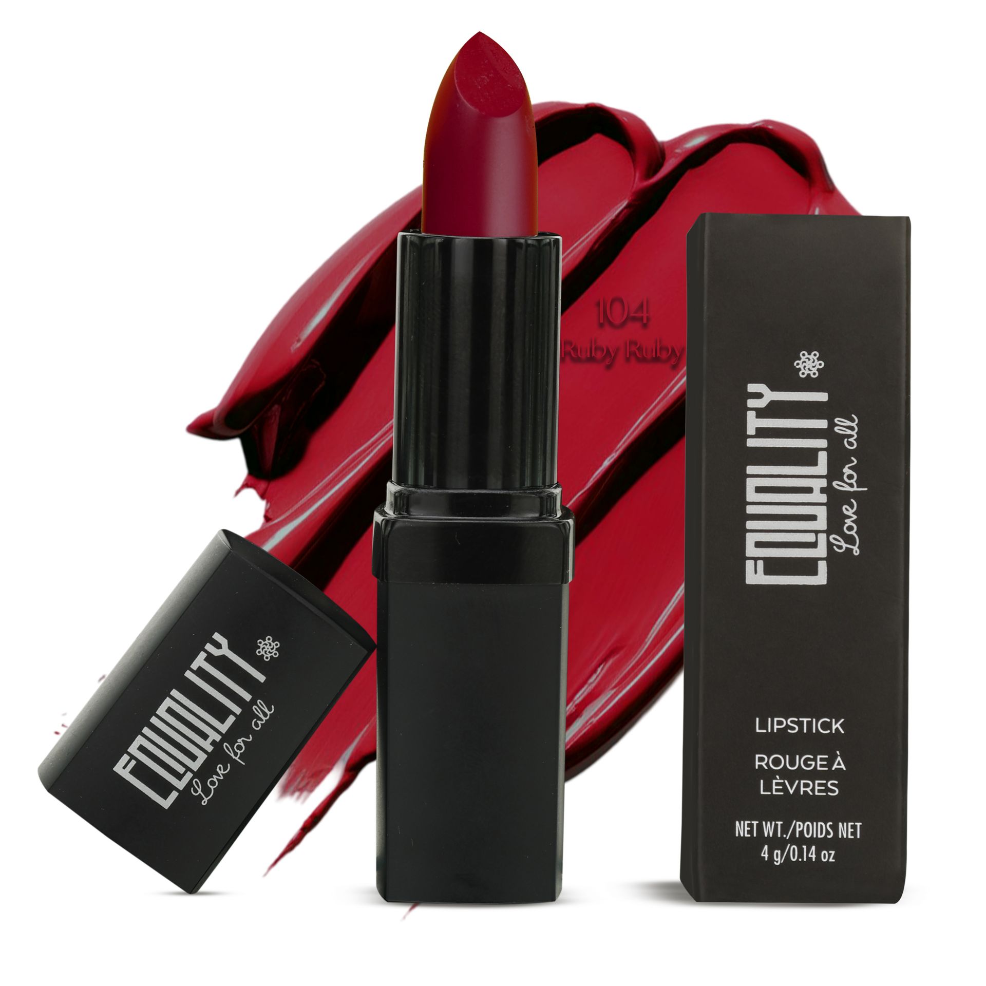 EQUALITY Xtreme Matte Lipstick – Bold Colors, No Shine, Long-Lasting, Full Coverage, Creamy Texture with Vitamin E & Antioxidants, Hypoallergenic Halal Certified