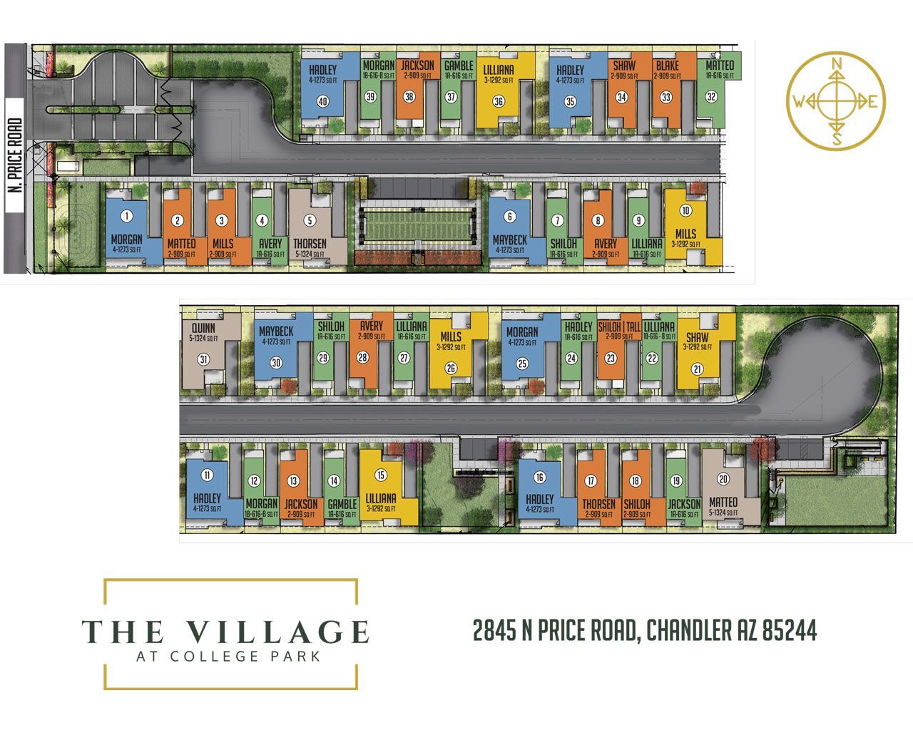 village at brighton place map