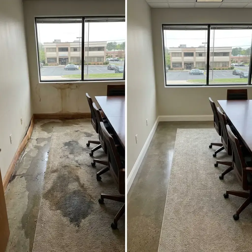 Before and after water damage restoration Cinnaminson NJ Before and after water damage restoration Cinnaminson NJ