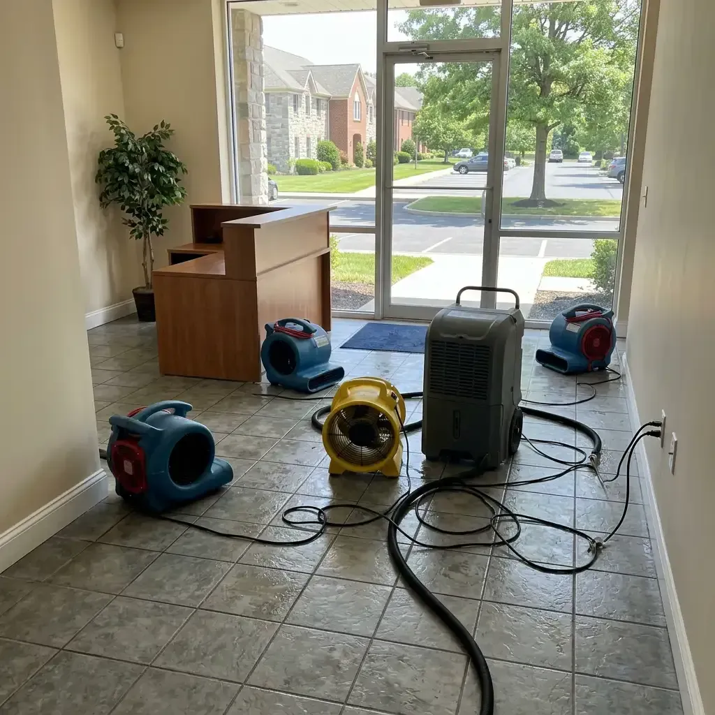 Drying equipment Montgomery County PA water damage