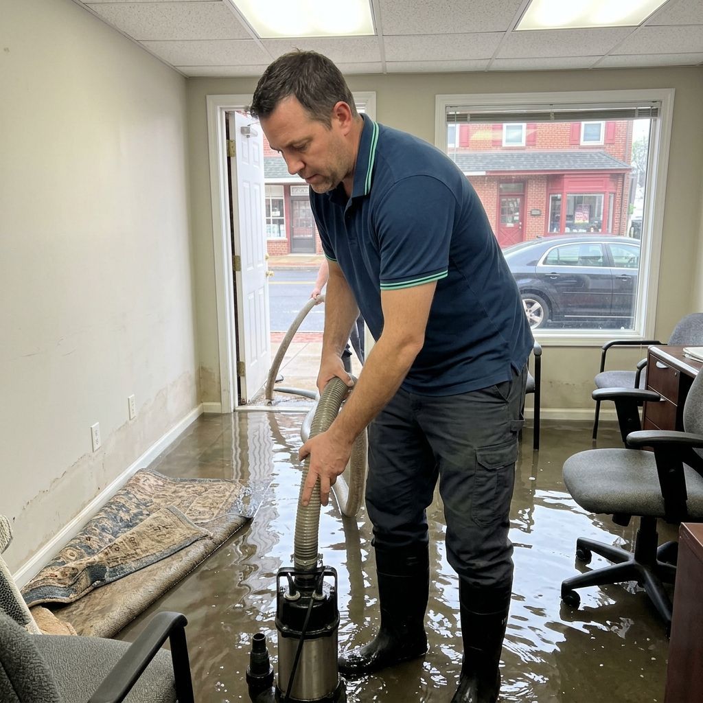 Flood water extraction Bristol PA