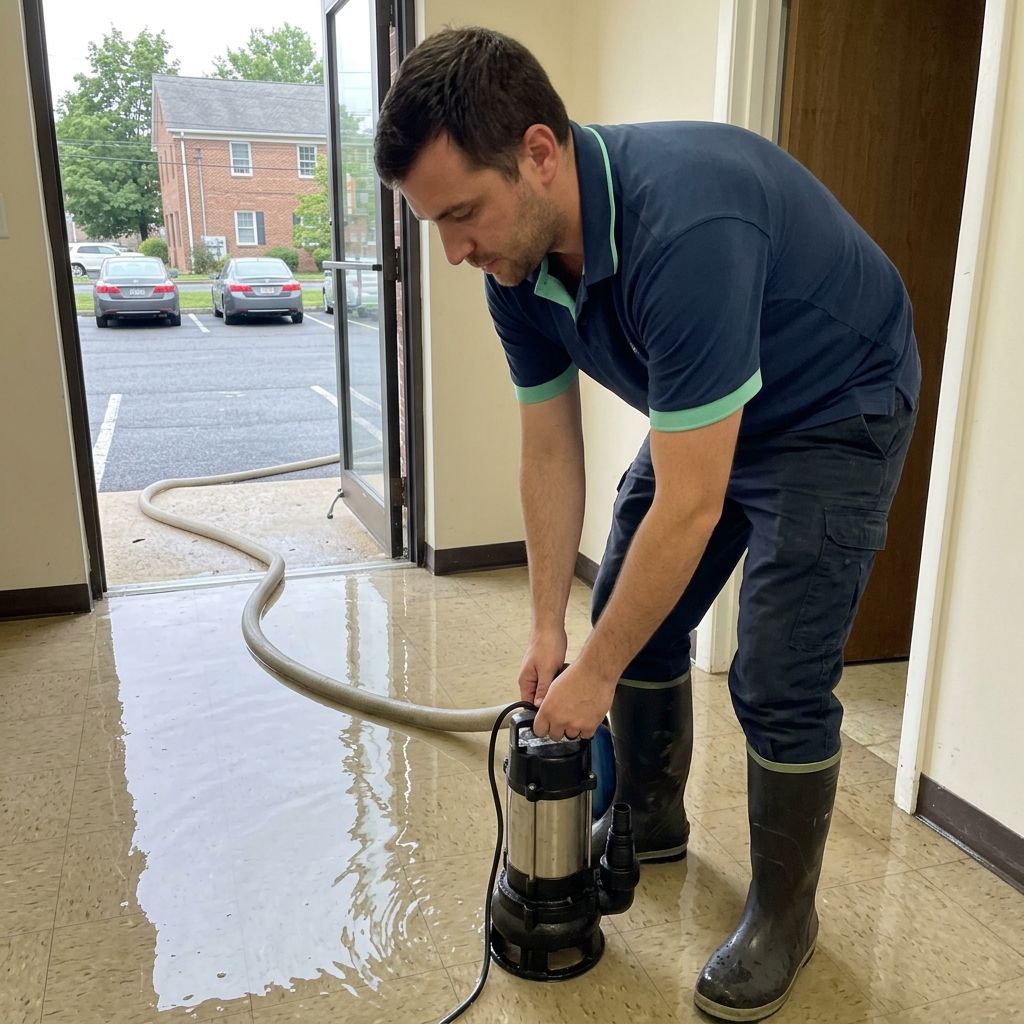 Flood water extraction Flemington NJ