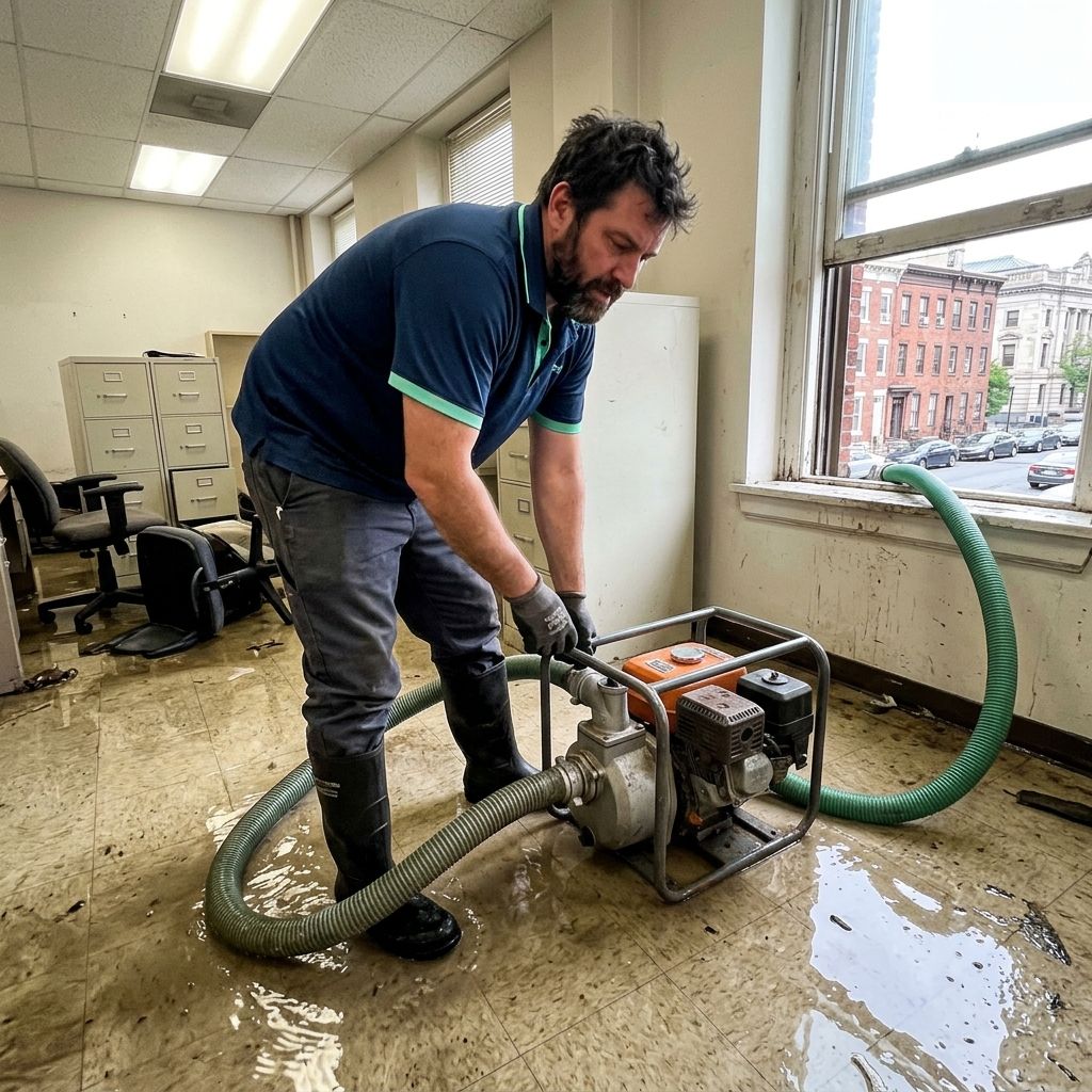 Flood water extraction Trenton NJ
