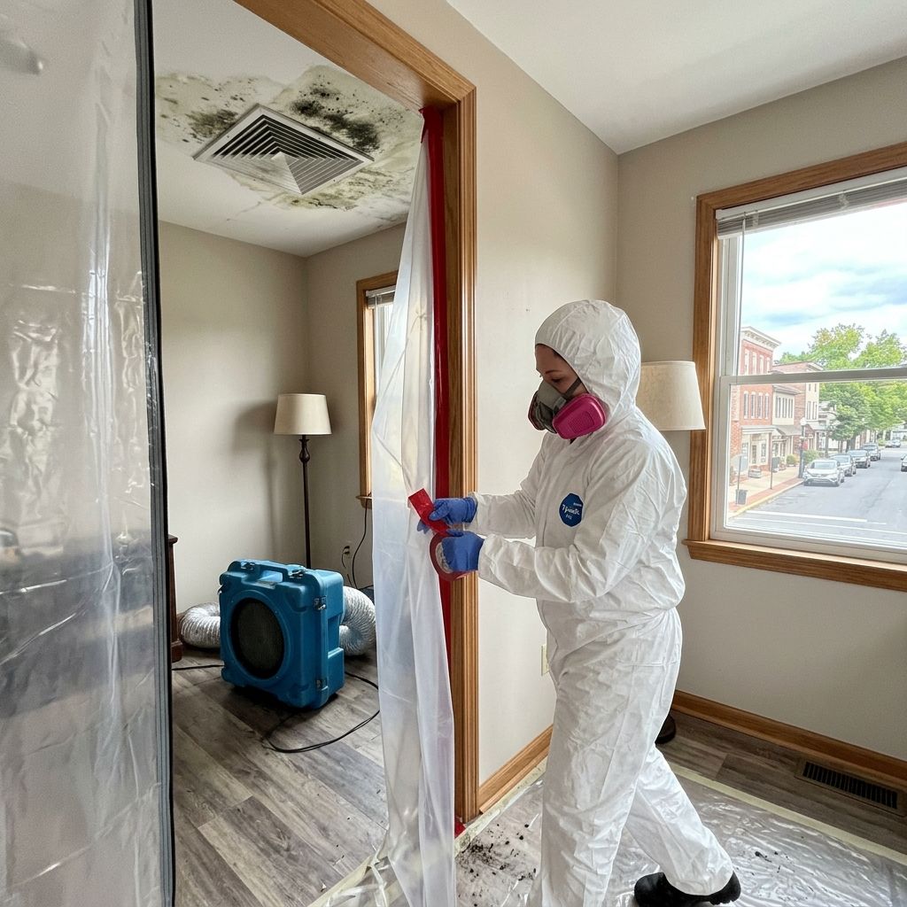 Mold inspection Perkasie PA