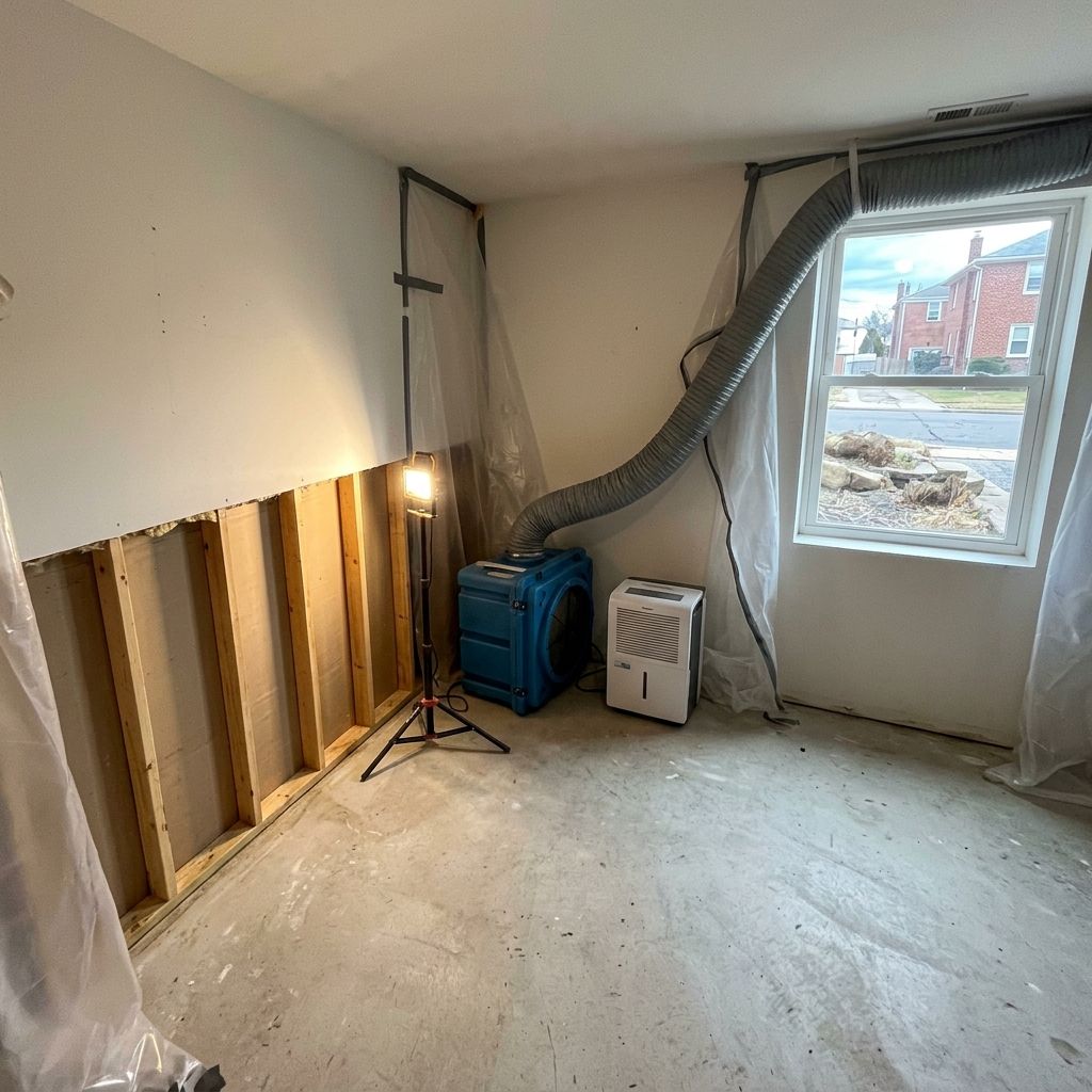 Mold-free restored office Bristol PA Mold-free restored office Bristol PA