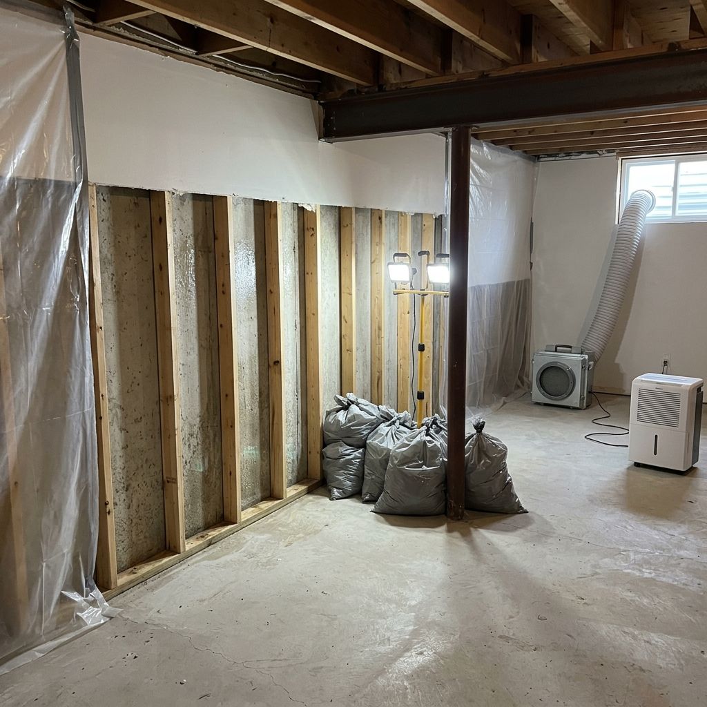 Mold-free restored office Glenside PA Mold-free restored office Glenside PA
