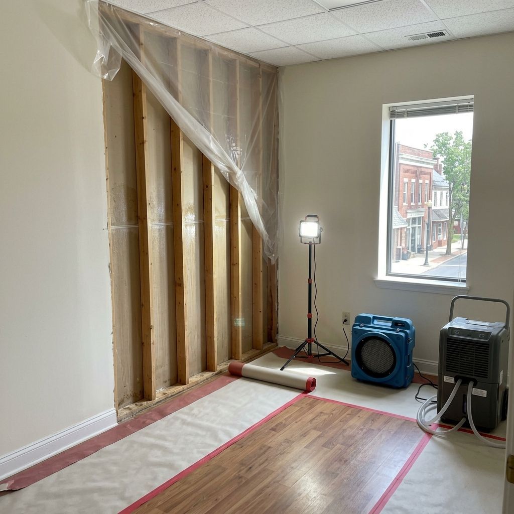 Mold-free restored office Lansdale PA Mold-free restored office Lansdale PA