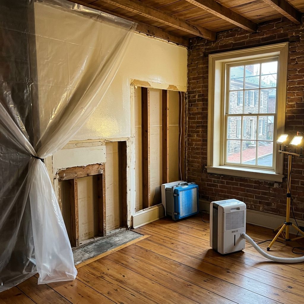 Mold-free restored office New Hope PA