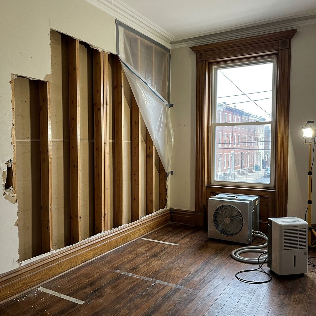 Mold-free restored office Philadelphia PA Mold-free restored office Philadelphia PA