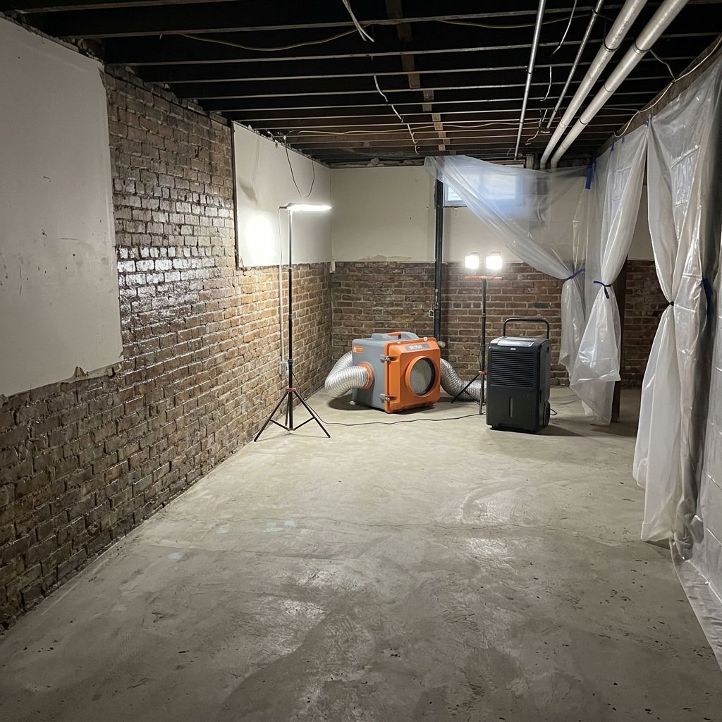 Mold-free restored office Trenton NJ Mold-free restored office Trenton NJ