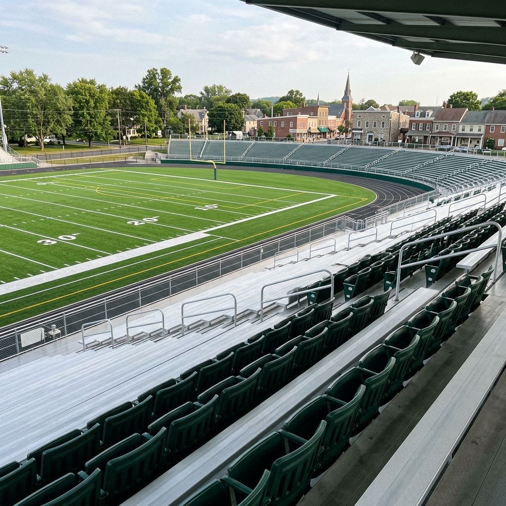 Restored football stadium Quakertown PA
