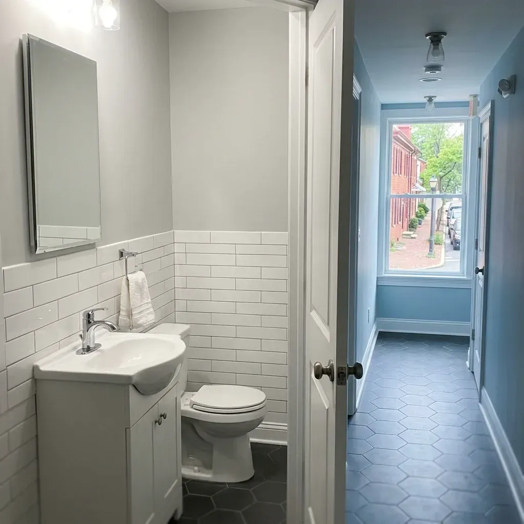 Restored office after water damage Burlington NJ