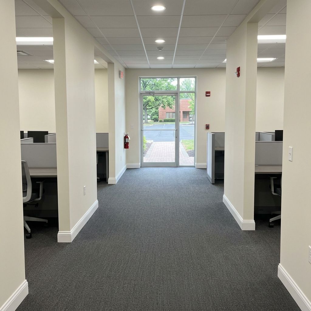 Restored office after flood Bucks County PA Restored office after flood Bucks County PA