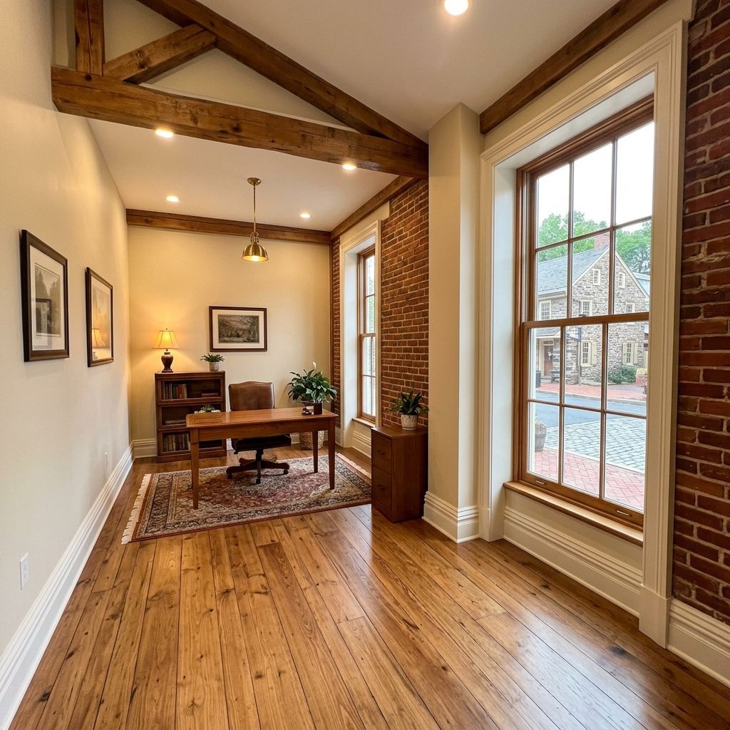 Restored office after flood New Hope PA Restored office after flood New Hope PA