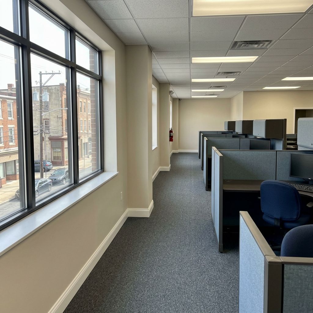 Restored office after flood Norristown PA Restored office after flood Norristown PA