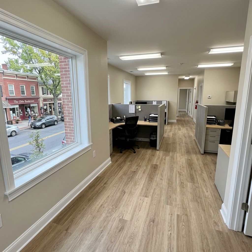 Restored office after flood Perkasie PA Restored office after flood Perkasie PA