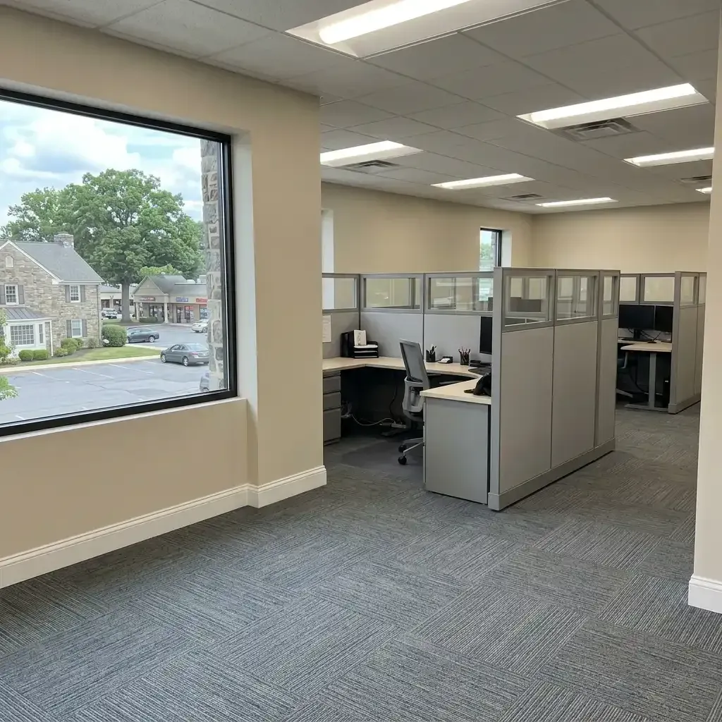Restored office after water damage Glenside PA Restored office after water damage Glenside PA