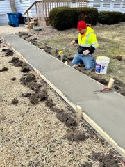 Concrete Sidewalk in Elmhurst