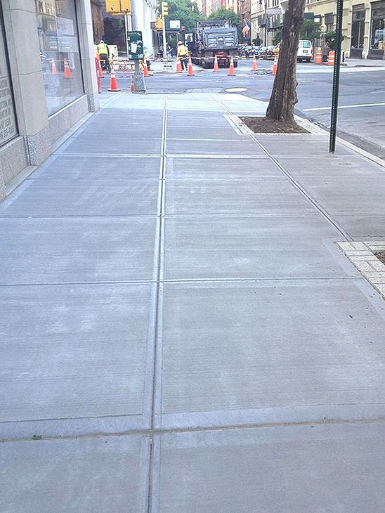 Concrete jobs completed