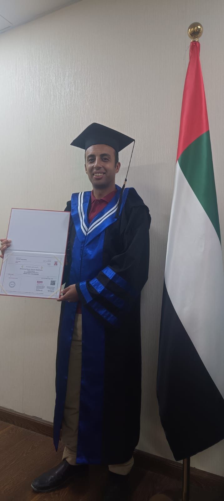 Graduates in aviation celebrating successful completion of aviation program